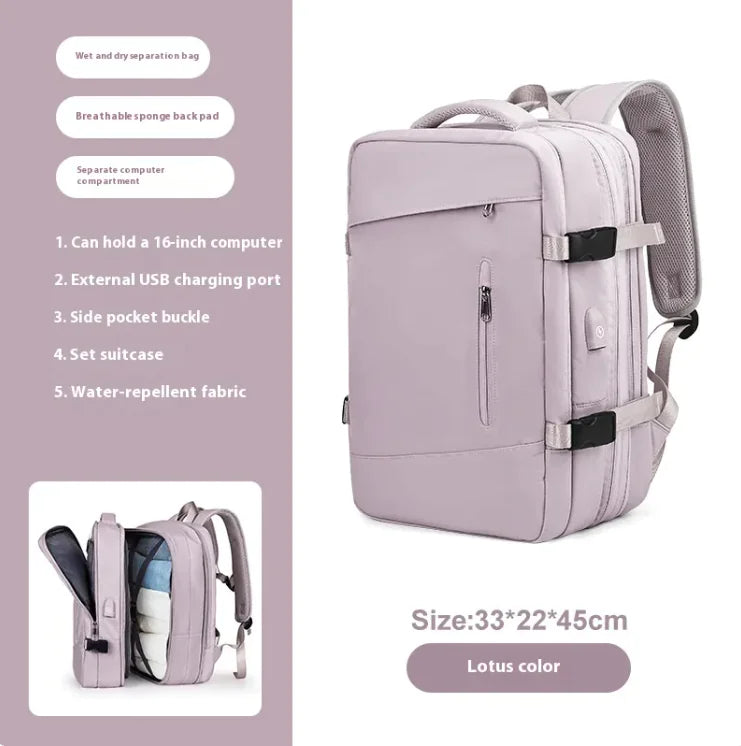 Mochila de viaje para mujer FlexiPro