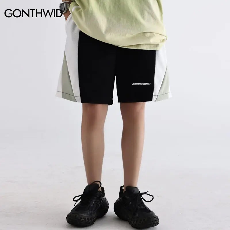 Pantalones cortos deportivos de estilo hip hop