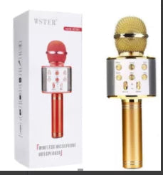 Micrófono inalámbrico de karaoke con Bluetooth