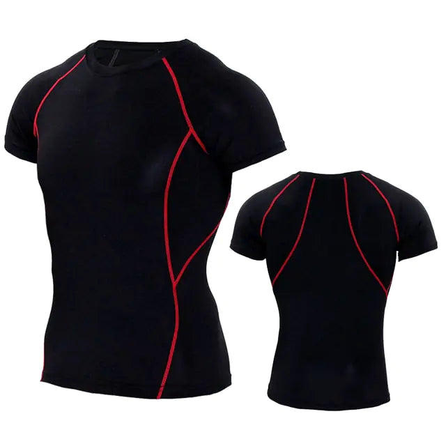 Camiseta de running para hombre de secado rápido