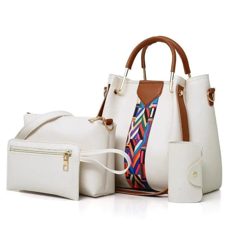 Juego de cuatro piezas para bolsos de mamá