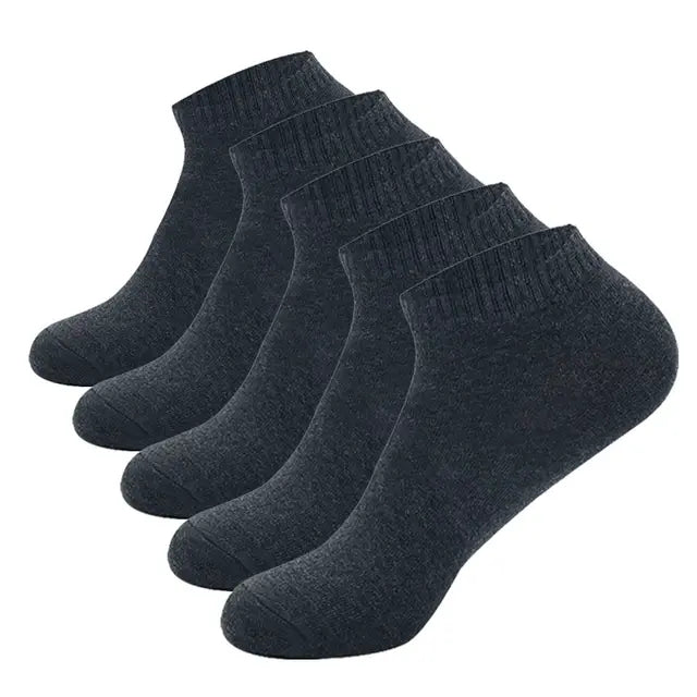 Calcetines de algodón de corte bajo