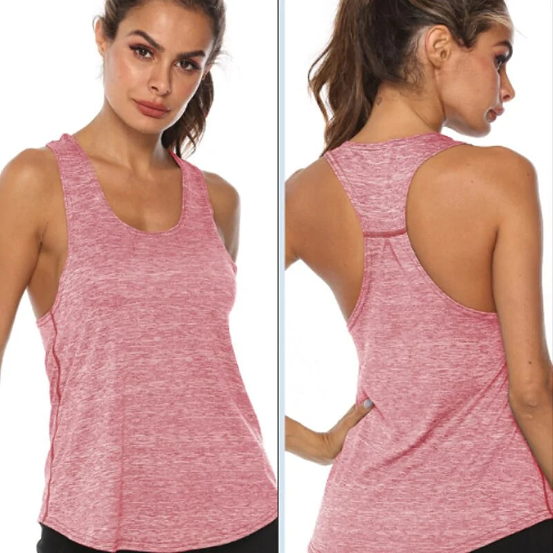 Camisetas de yoga y fitness para correr