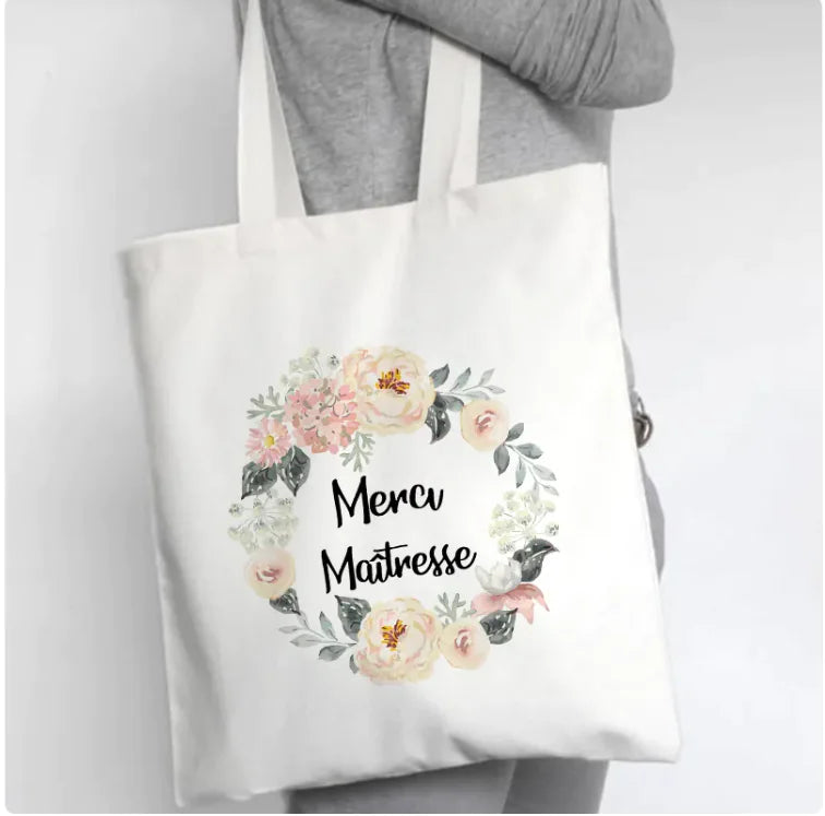 Bolsa de lona Fleur