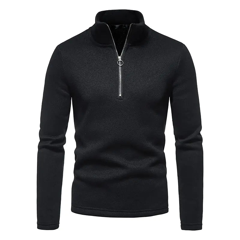 Chaqueta de invierno cálida con cremallera