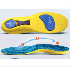 Shock-Absorbing Sports Insole - Sweat-Absorbent, Soft Bottom for Summer Military Training