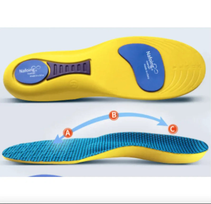 Shock-Absorbing Sports Insole - Sweat-Absorbent, Soft Bottom for Summer Military Training