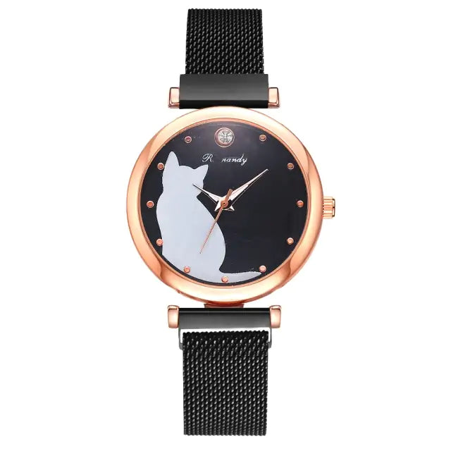 Conjunto de reloj de moda para mujer