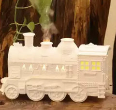 Home Retro Creative All-match Spray Spit Circle Small Train