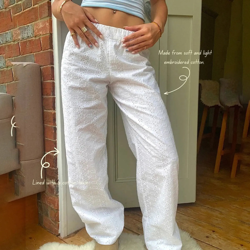 Pantalones casuales de rayas Cleanfit