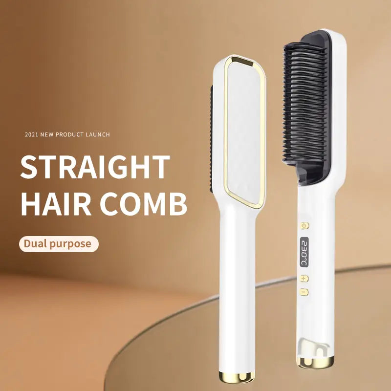 Peine para cabello liso de doble propósito