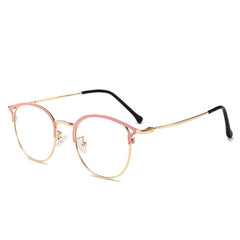 Anti-Blue Light Round Eyeglasses