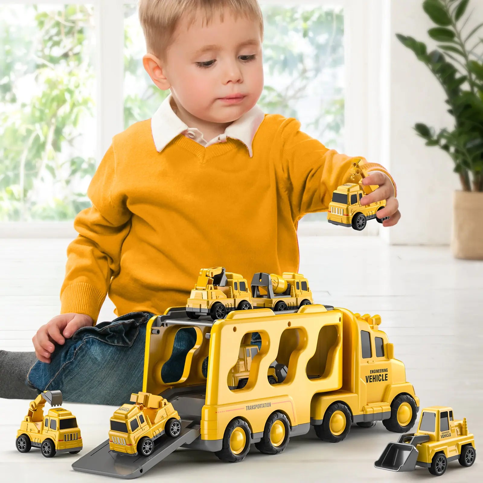 Camiones transportadores de juguete