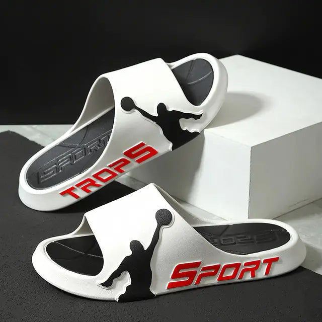 JOYWILL 2022 Zapatillas de verano para hombre, zapatos para exteriores para hombre, antideslizantes