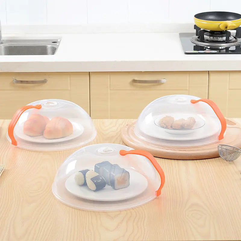 Tapa para alimentos para microondas