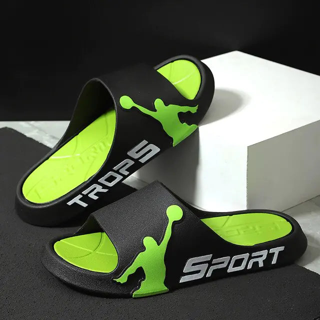 JOYWILL 2022 Zapatillas de verano para hombre, zapatos para exteriores para hombre, antideslizantes