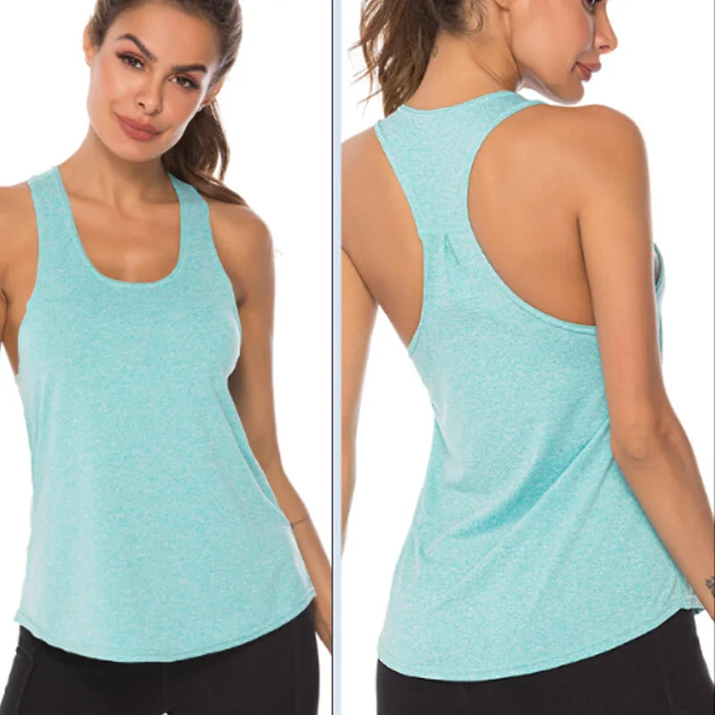 Camisetas de yoga y fitness para correr