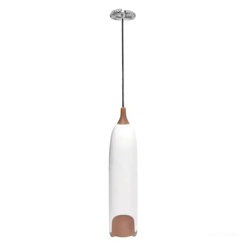 Espumador de leche eléctrico portátil, miniespumador de leche, máquina para hacer espuma de café, capuchino, crema, batidor, batidor de huevos espumoso, accesorio de cocina
