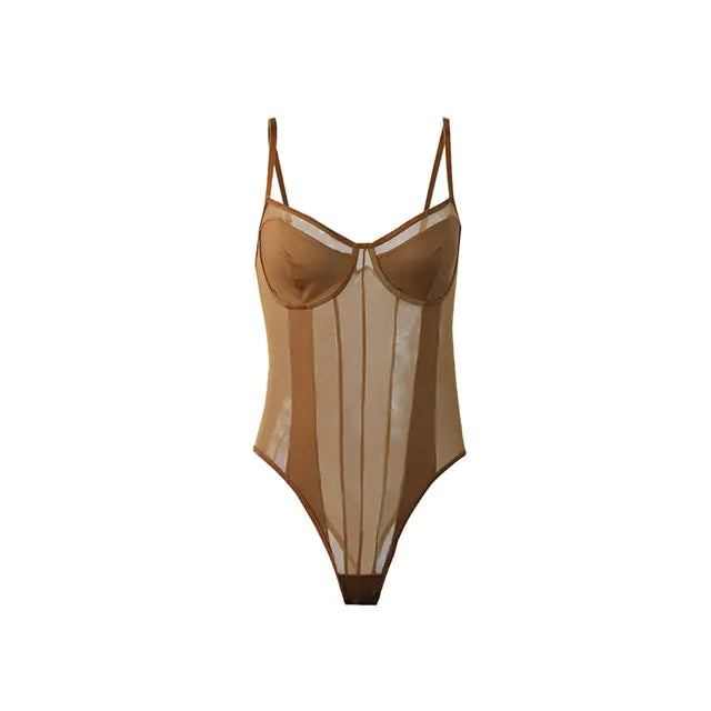 Body moldeador transparente