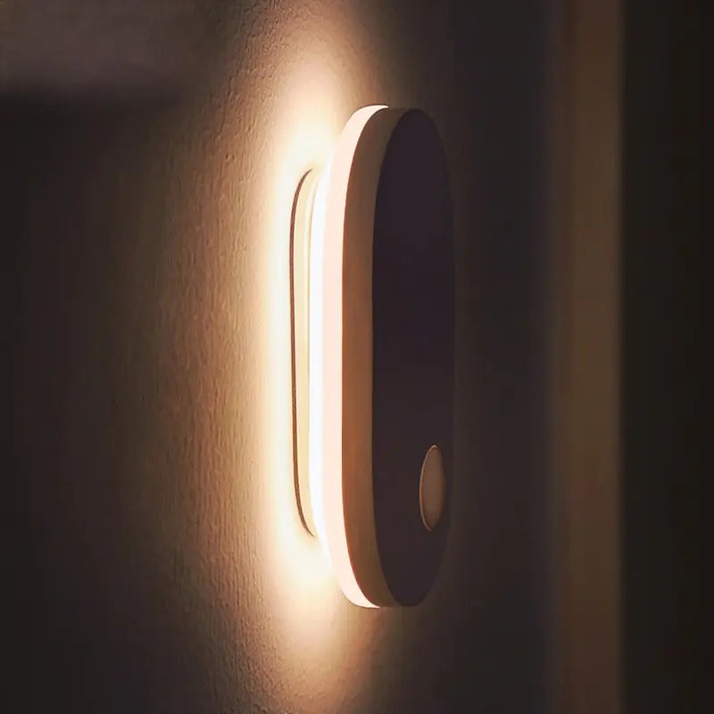 Lámpara de pared con retroiluminación