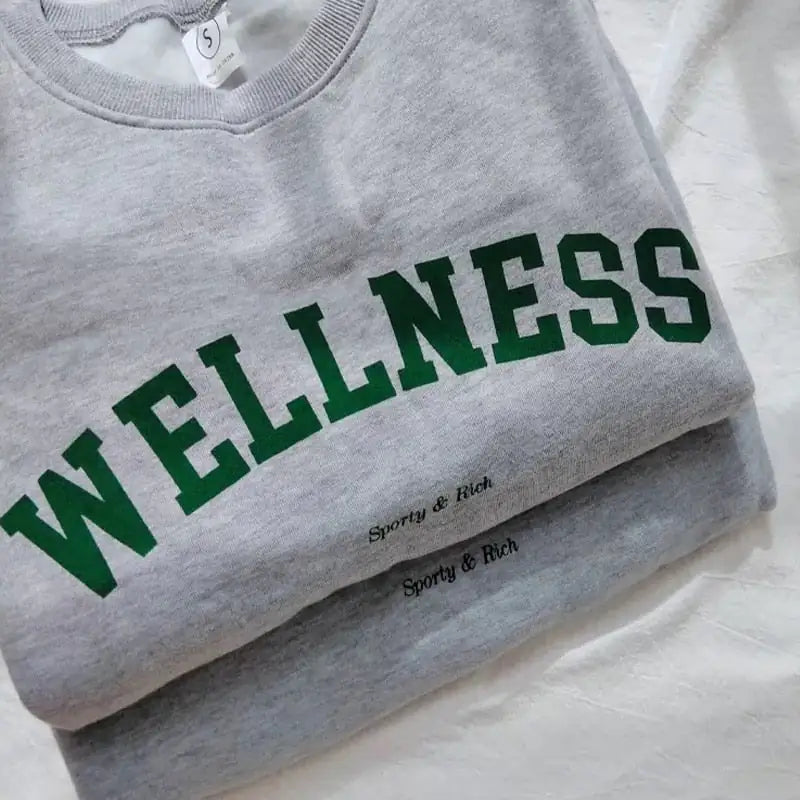 Sudadera de algodón Wellness