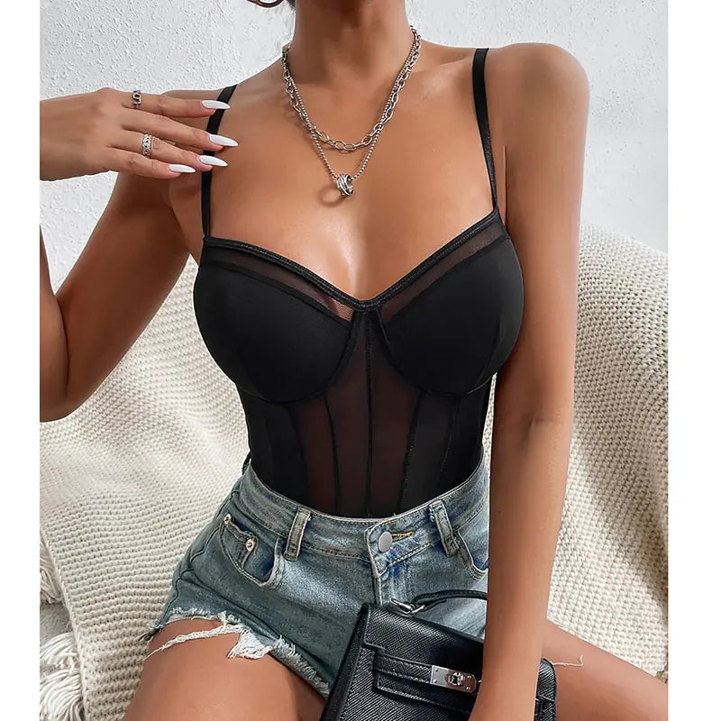 Body moldeador transparente