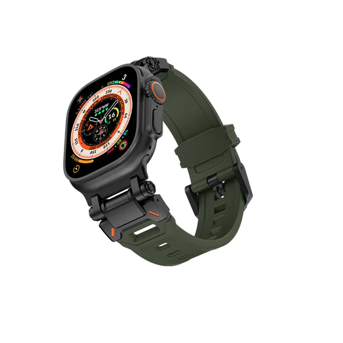 Correa de TPU con conector de aleación de titanio