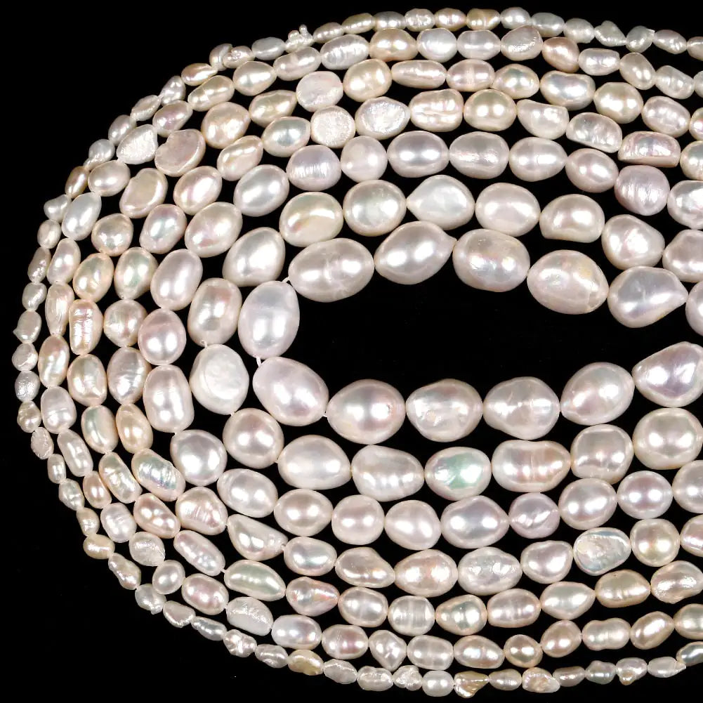 Perlas de agua dulce naturales