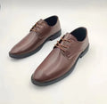 Zapatos Oxford de cuero clásicos para hombre: zapatos formales de vestir de estilo británico