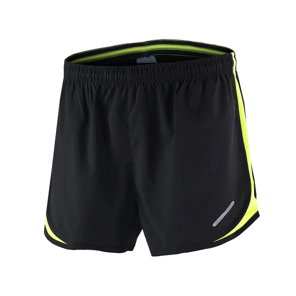 Pantalones cortos para correr 2 en 1 para hombre de ARSUXEO: pantalones deportivos, atléticos, de crossfit y fitness para gimnasio