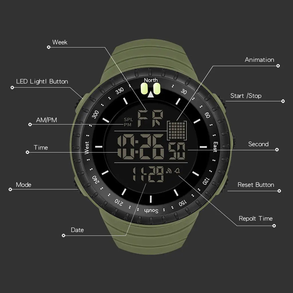 Reloj inteligente resistente al agua