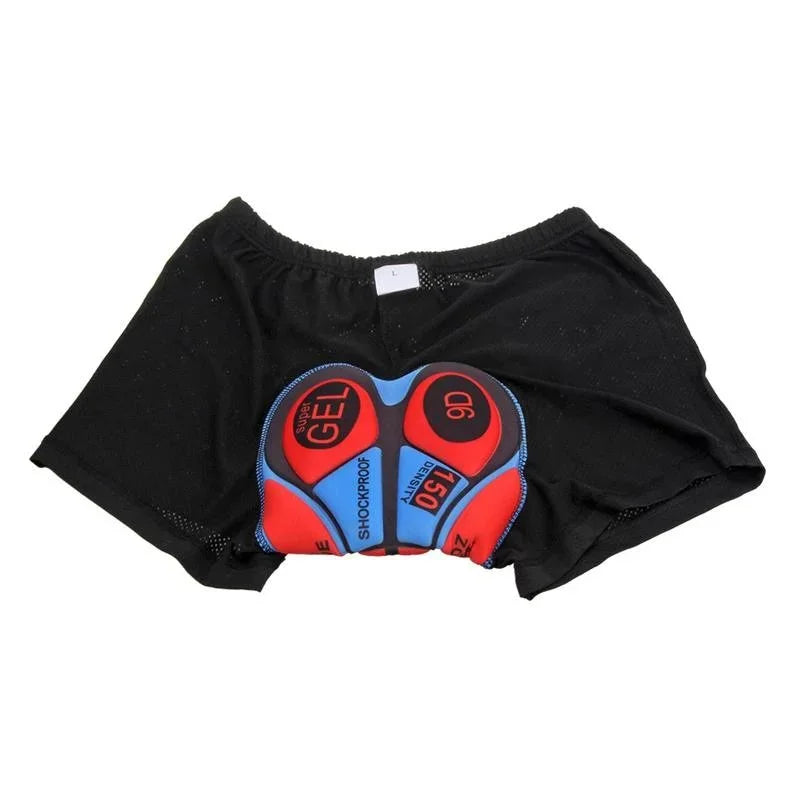 Pantalones cortos de ciclismo acolchados Ropa interior para bicicleta Pantalones cortos