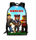 Mochila de Roblox con dibujos animados en 3D para niños