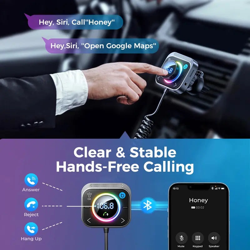 Adaptador Bluetooth para coche