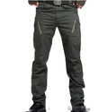 Pantalones tácticos nuevos para hombre con múltiples bolsillos y elasticidad militar