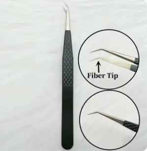 Pinzas de precisión para extensiones de pestañas de gran volumen