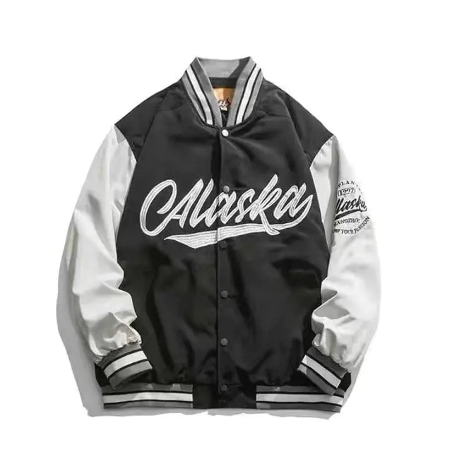 Chaqueta estilo hip hop retro Y2K