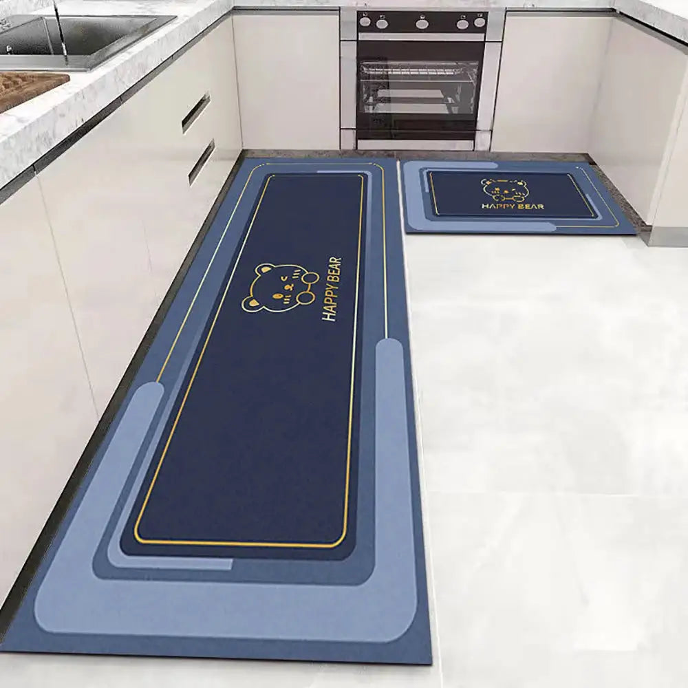 Alfombrilla de cocina moderna antideslizante