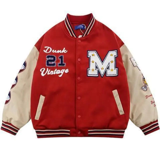 Chaqueta estilo hip hop retro Y2K