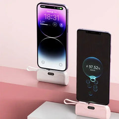 Mini Wireless Power Bank - Fast Charging