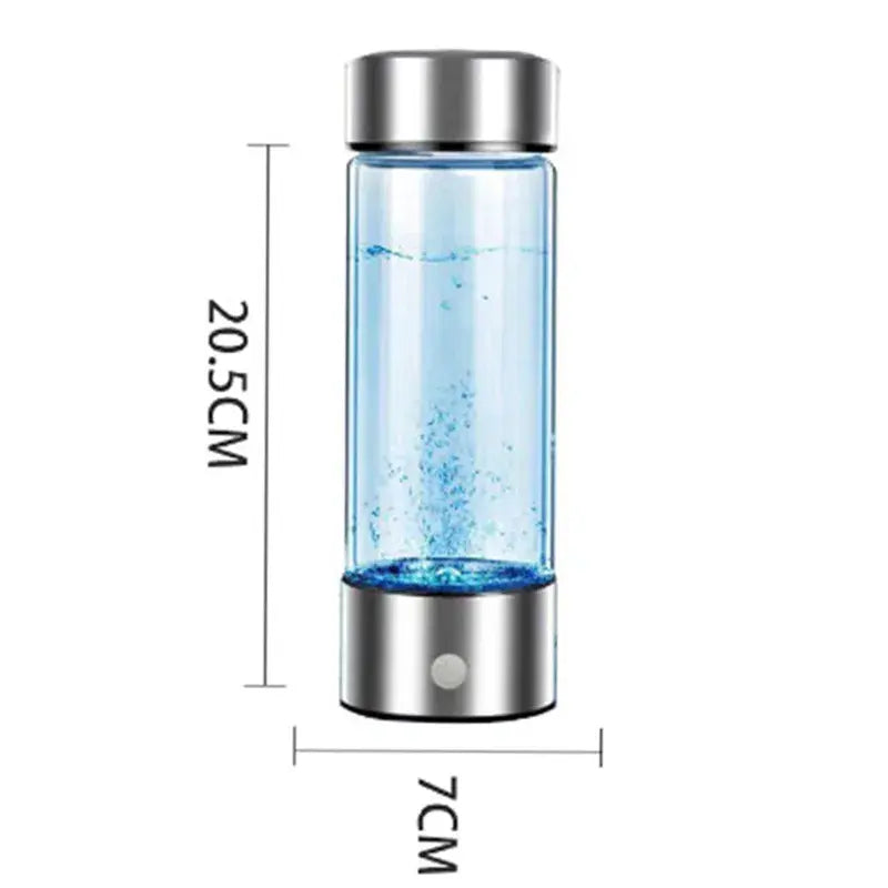 Vaso eléctrico rico en hidrógeno de 420 ml