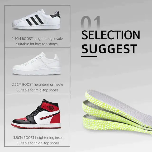 HeelBoosts: plantilla elevadora para zapatillas de running