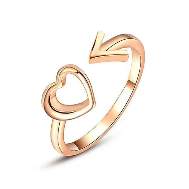 Anillo de corazón como regalo para mejores amigos