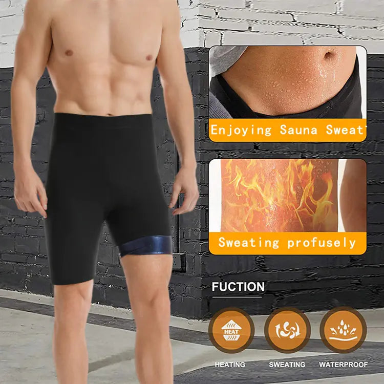 Pantalones cortos de sauna para hombre