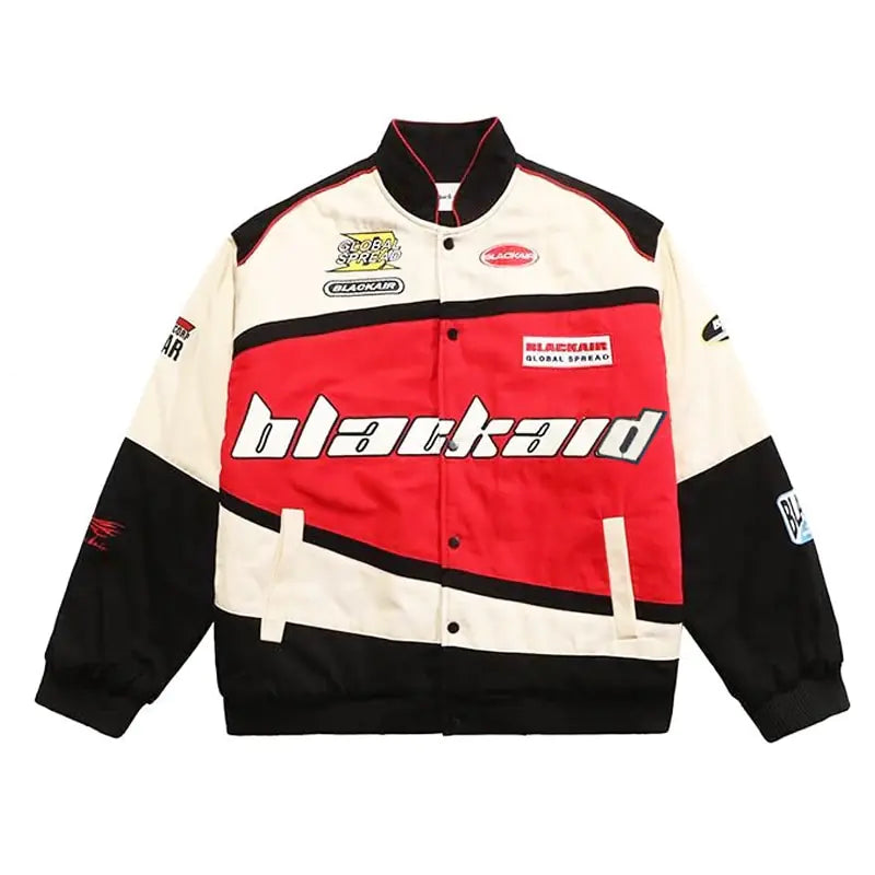Chaqueta estilo hip hop retro Y2K