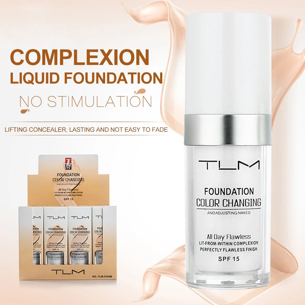 Maquillaje que cambia de color mate