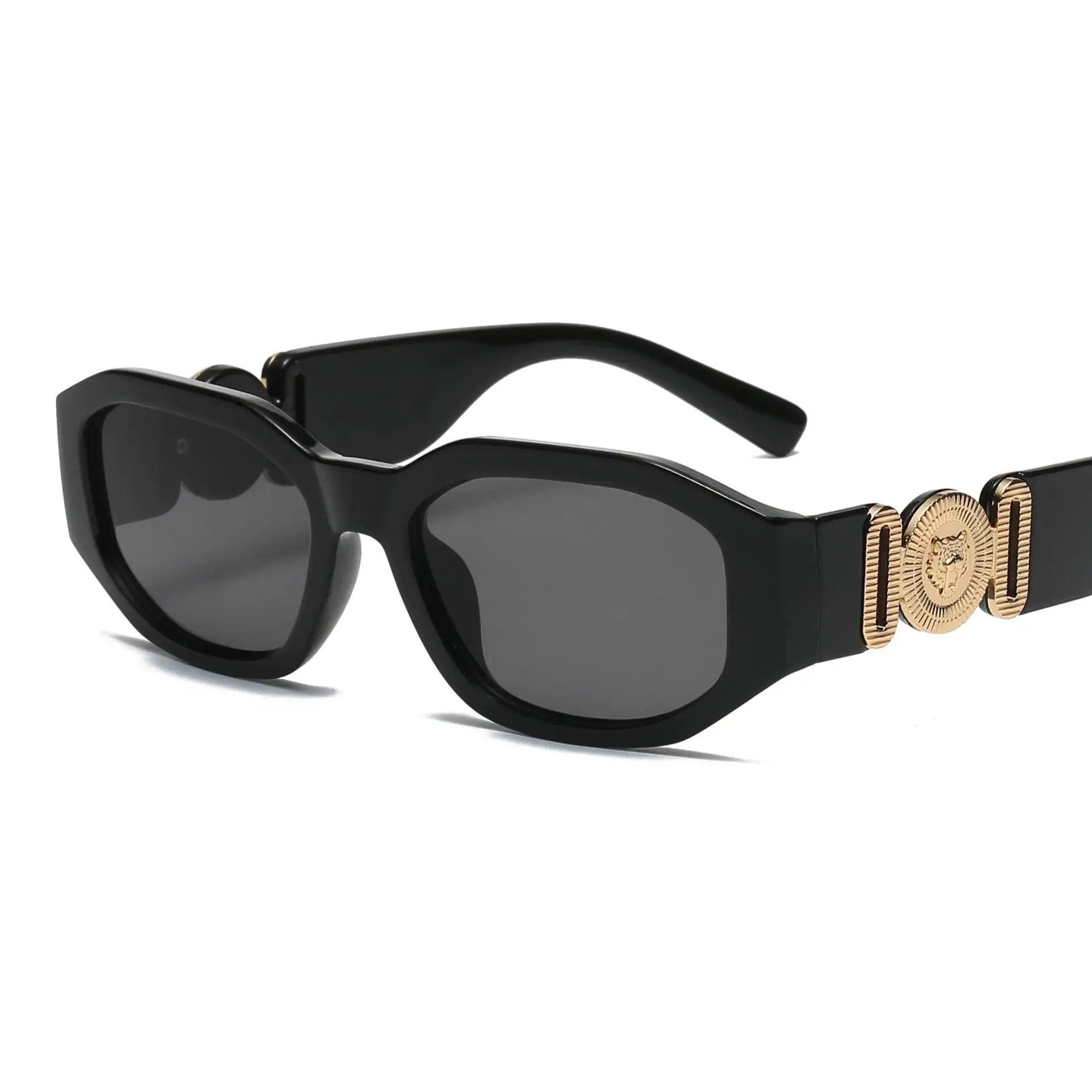 Gafas de sol retro negras
