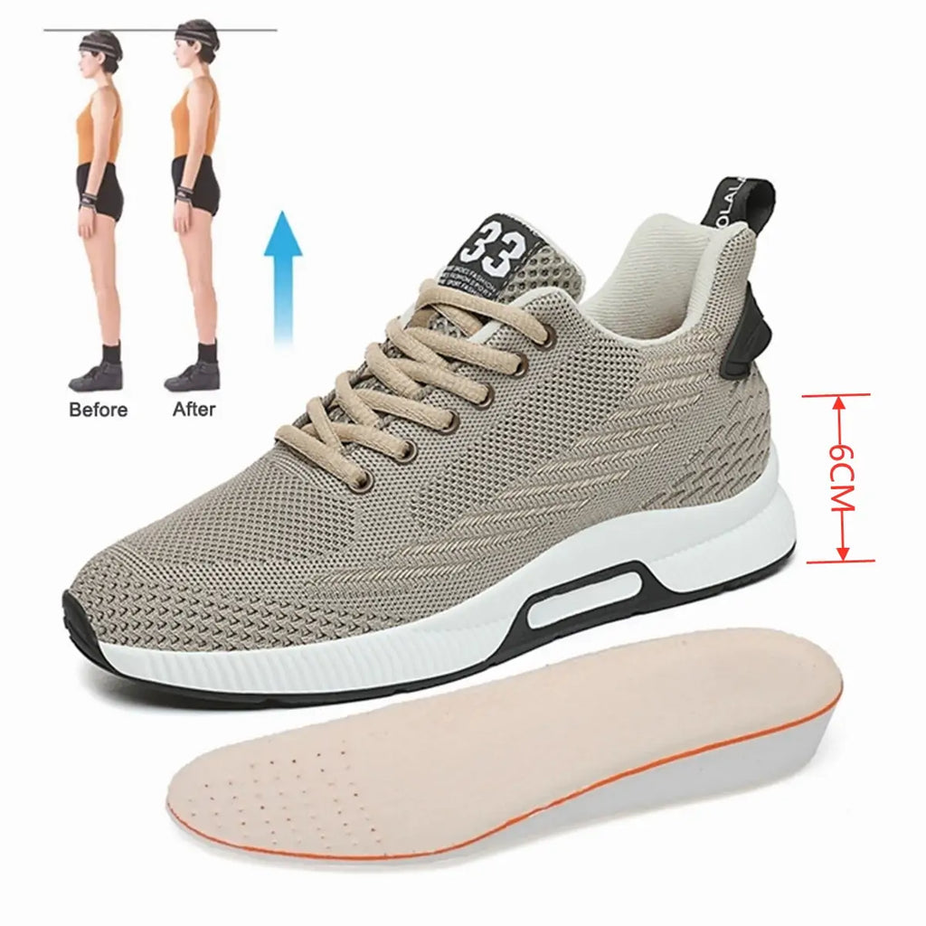 Zapatos para aumentar la altura de los hombres