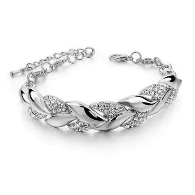 Pulseras de boda para mujer, joyas de aniversario