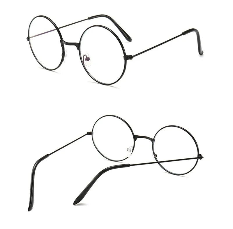 Vintage Round Blue Light Blocking Glasses